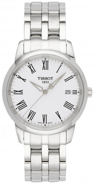Tissot T Classic Dream White Dial Silver Steel Strap Watch for Men - T033.410.11.013.01 Buy Now By Tissot