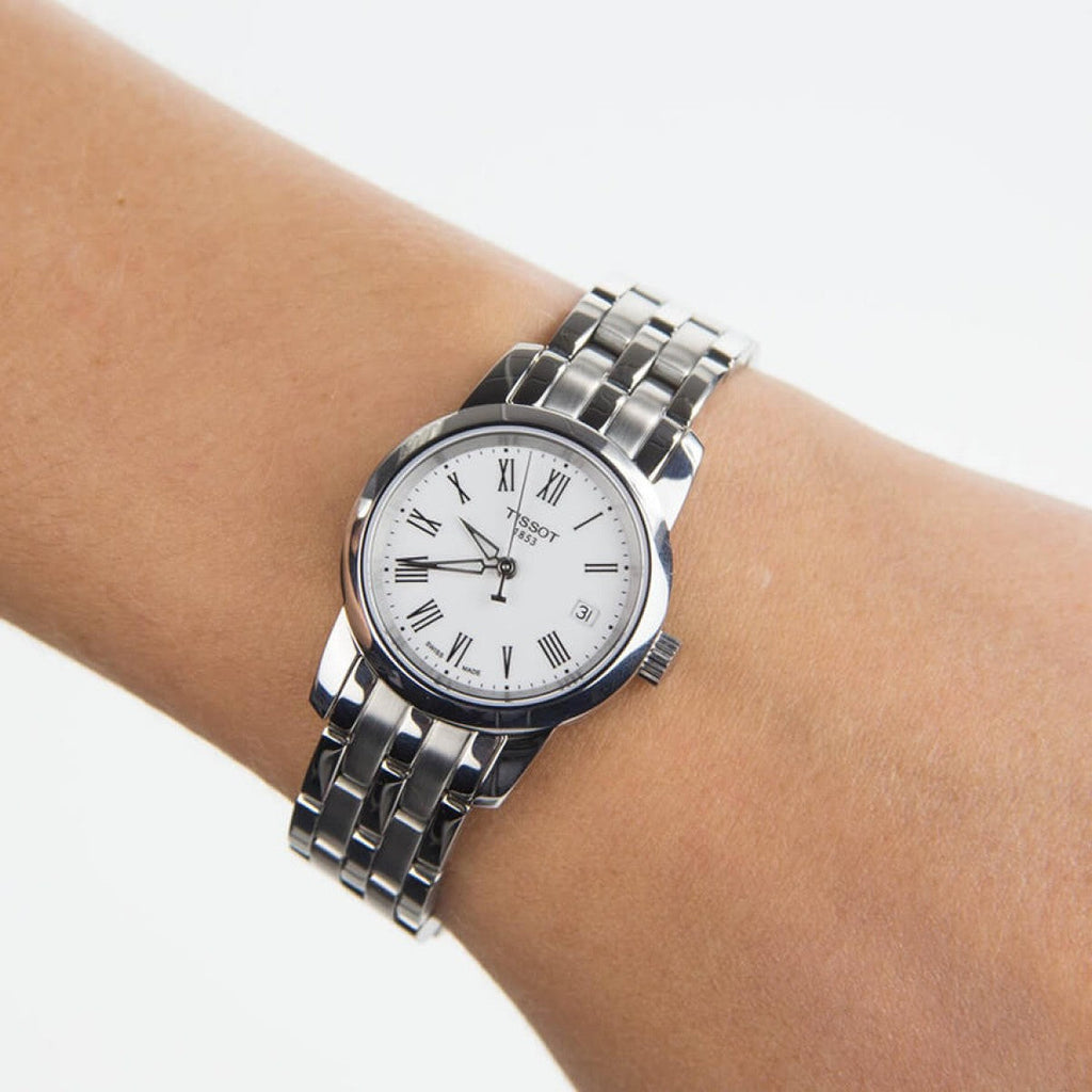 Tissot T Classic Dream White Dial Silver Steel Strap Watch For Men - T033.210.11.013.00 Buy Now By Tissot