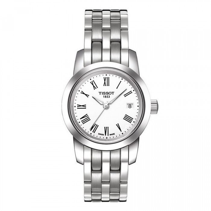 Tissot T Classic Dream White Dial Silver Steel Strap Watch For Men - T033.210.11.013.00 Buy Now By Tissot
