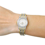 Tissot T Classic Dream Mother of Pearl Dial Two Tone Steel Strap Watch For Women - T033.210.22.111.00 Buy Now By Tissot
