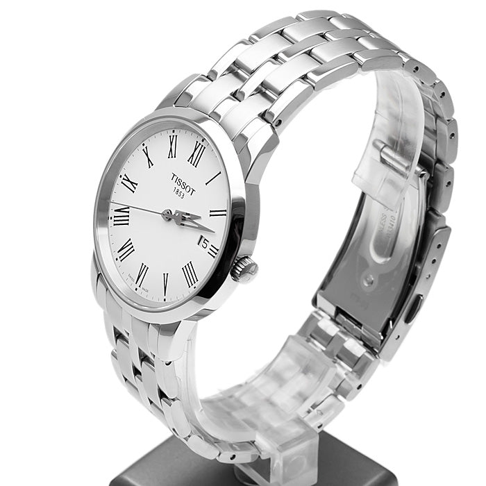 Tissot T Classic Dream White Dial Silver Steel Strap Watch for Men - T033.410.11.013.01 Buy Now By Tissot