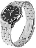 Tissot T Classic Dream Black Dial Silver Steel Strap Watch for Men - T033.410.11.053.01 Buy Now By Tissot