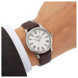 Tissot T Classic Dream White Dial Brown Leather Strap Watch for Men - T033.410.16.013.01 Buy Now By Tissot