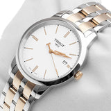 Tissot T Classic Dream White Dial Two Tone Steel Strap Watch for Men - T033.410.22.011.01 Buy Now By Tissot