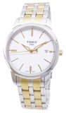Tissot T Classic Dream White Dial Two Tone Steel Strap Watch for Men - T033.410.22.011.01 Buy Now By Tissot