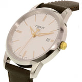 Tissot T Classic Dream White Dial Brown Leather Strap Watch for Men - T033.410.26.011.01 Buy Now By Tissot