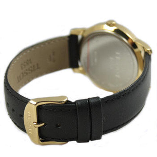 Tissot T Classic Dream Black Dial Black Leather Strap Watch for Men - T033.410.36.051.01 Buy Now By Tissot