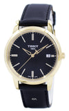 Tissot T Classic Dream Black Dial Black Leather Strap Watch for Men - T033.410.36.051.01 Buy Now By Tissot
