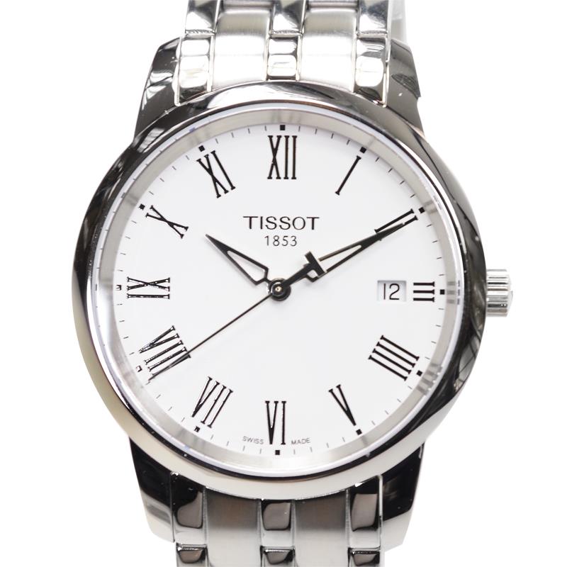 Tissot T Classic Dream White Dial Silver Steel Strap Watch for Men - T033.410.11.013.01 Buy Now By Tissot