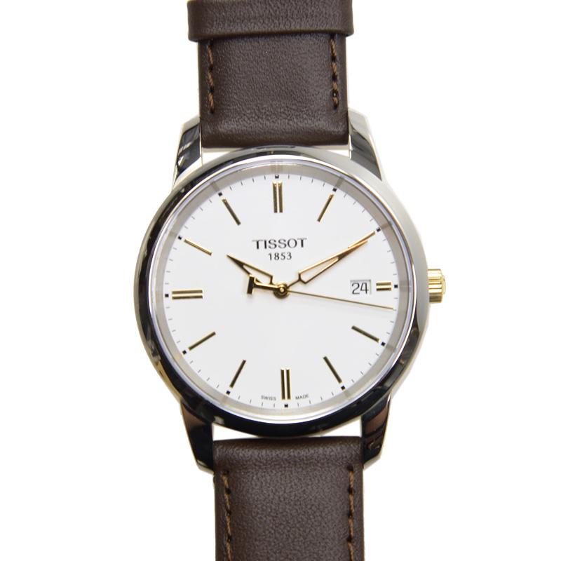 Tissot T Classic Dream White Dial Brown Leather Strap Watch for Men - T033.410.26.011.01 Buy Now By Tissot