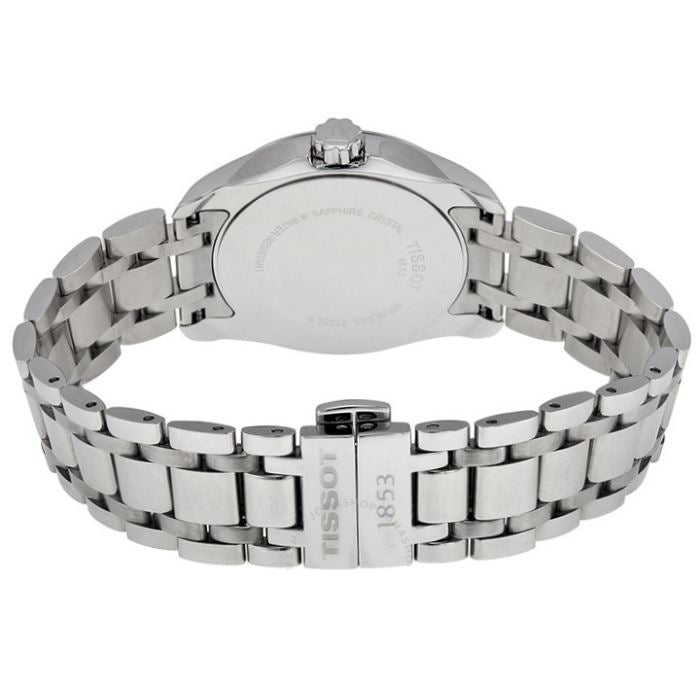 Tissot T Trend Couturier White Dial Silver Steel Strap Watch For Women - T035.210.11.011.00 Buy Now By Tissot