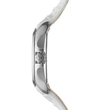 Tissot Couturier Lady Silver Dial White Leather Strap Watch For Women - T035.210.16.011.00 Buy Now By Tissot