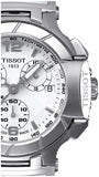 Tissot T Race Lady Chronograph White Dial White Rubber Strap Watch for Women - T048.217.17.017.00 Buy Now By Tissot