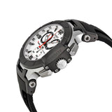 Tissot T Race Chronograph White Dial Black Rubber Strap Watch for Men - T048.417.27.037.00 Buy Now By Tissot