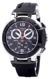 Tissot T Race Chronograph Black Dial Black Rubber Strap Watch for Men - T048.417.27.057.00 Buy Now By Tissot