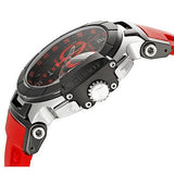 Tissot T Race Chronograph Black Dial Red Rubber Strap Watch for Men - T048.417.27.057.01 Buy Now By Tissot