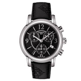 Tissot Dressport Chronograph Black Dial Black Leather Strap Watch for Women - T050.217.17.057.00 Buy Now By Tissot