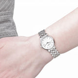 Tissot T Lady Lovely Silver Dial Silver Steel Strap Watch For Women - T058.009.11.031.00 Buy Now By Tissot