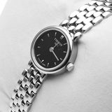 Tissot T Lady Lovely Black Dial Silver Steel Strap Watch For Women - T058.009.11.051.00 Buy Now By Tissot