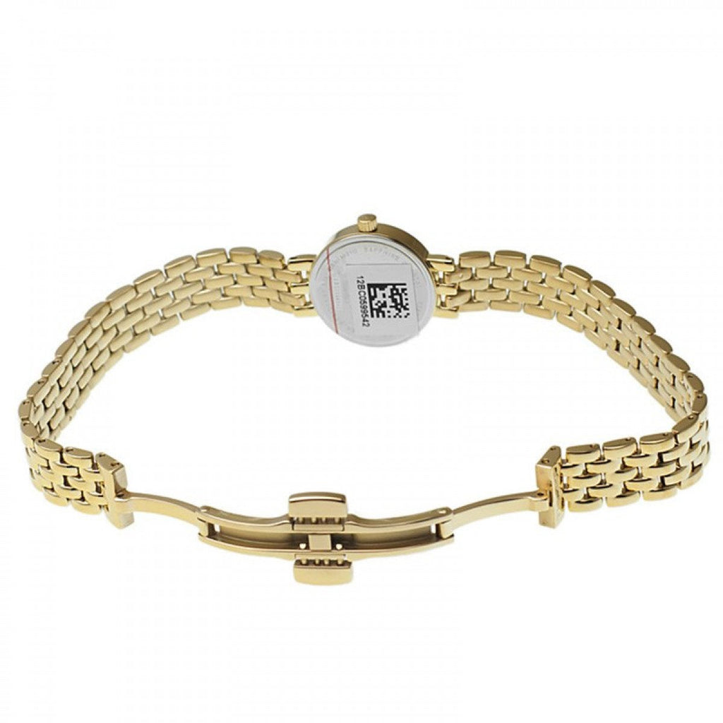 Tissot Lovely Gold Dial Gold Steel Strap Watch For Women - T058.009.33.021.00 Buy Now By Tissot