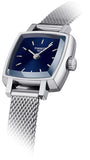 Tissot Lovely Square Blue Dial Silver Mesh Bracelet Watch For Women - T058.109.11.041.00 Buy Now By Tissot