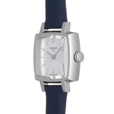 Tissot Lovely Square Silver Dial Blue Leather Strap Watch For Women - T058.109.16.031.00 Buy Now By Tissot