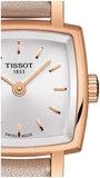 Tissot T Lady Lovely Square White Dial Pink Leather Strap Watch For Women - T058.109.36.031.00 Buy Now By Tissot