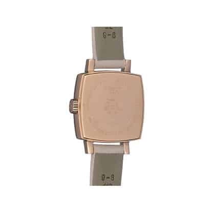 Tissot T Lady Lovely Square White Dial Pink Leather Strap Watch For Women - T058.109.36.031.00 Buy Now By Tissot