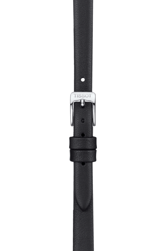 Tissot Lovely Square Quartz Diamonds Black Dial Black Leather Strap Watch For Women - T058.109.16.056.00 Buy Now By Tissot