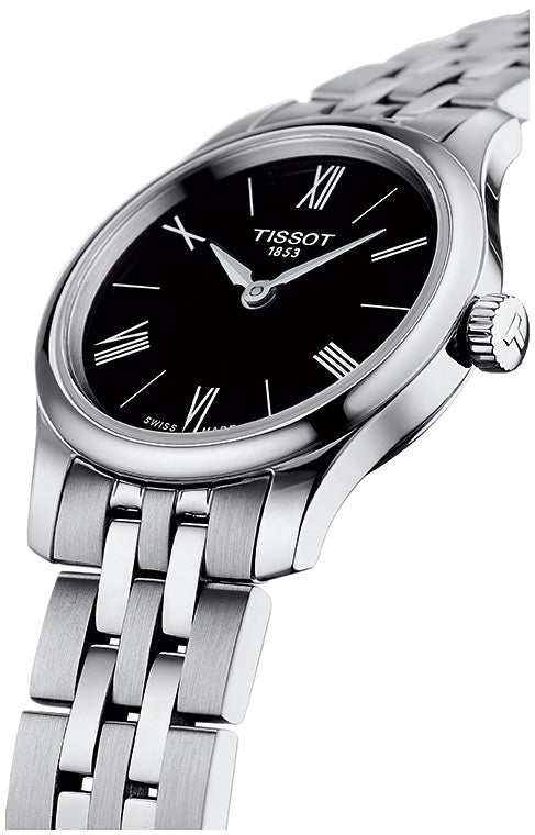 Tissot T Classic Tradition 5.5 Lady Black Dial Watch For Women - T063.009.11.058.00 Buy Now By Tissot
