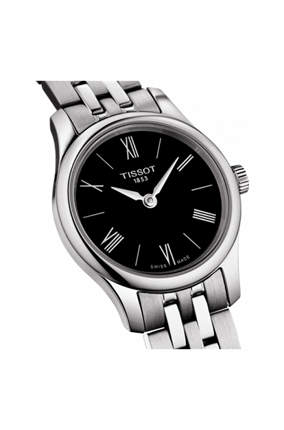 Tissot T Classic Tradition 5.5 Lady Black Dial Watch For Women - T063.009.11.058.00 Buy Now By Tissot