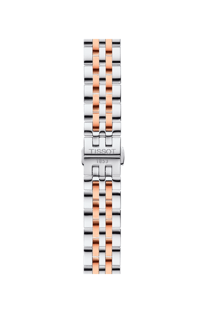Tissot T Classic Tradition Lady White Dial Two Tone Steel Strap Watch For Women - T063.210.22.037.01 Buy Now By Tissot
