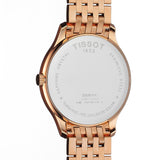 Tissot T Classic Tradition White Dial Rose Gold Steel Strap Watch For Women - T063.610.33.038.00 Buy Now By Tissot
