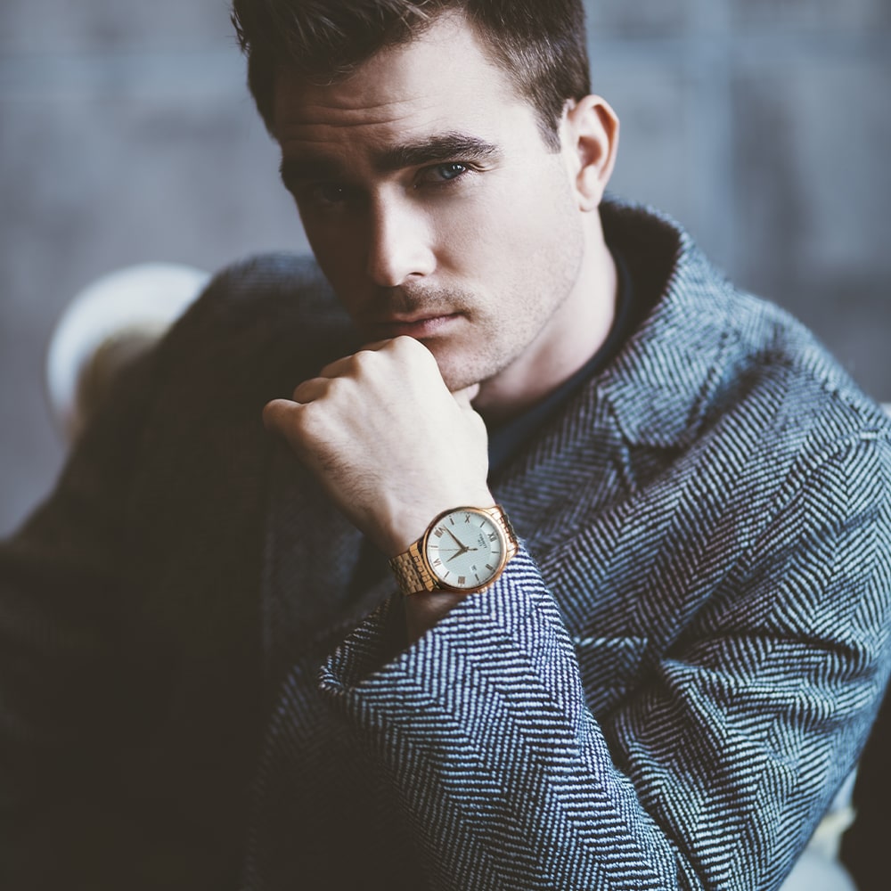 Tissot T Classic Tradition White Dial Rose Gold Steel Strap Watch For Women - T063.610.33.038.00 Buy Now By Tissot