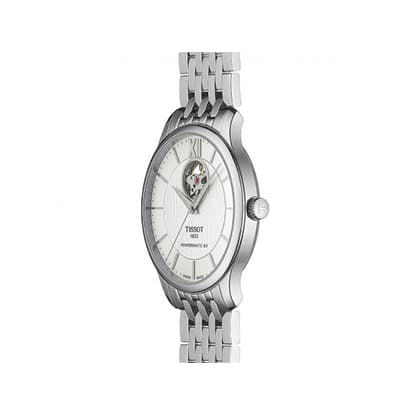 Tissot Tradition Powermatic 80 Open Heart Automatic Watch For Men - T063.907.11.038.00 Buy Now By Tissot