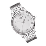 Tissot T Classic Tradition Silver Dial Silver Steel Strap Watch For Men - T063.610.11.038.00 Buy Now By Tissot