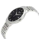 Tissot T Classic Tradition Black Dial Silver Steel Strap Watch For Men - T063.610.11.057.00 Buy Now By Tissot