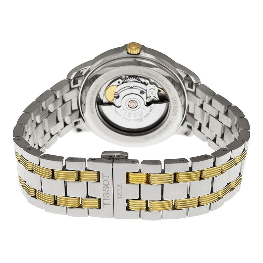 Tissot T Classic Automatics III White Dial Two Tone Steel Strap Watch For Men - T065.430.22.031.00 Buy Now By Tissot