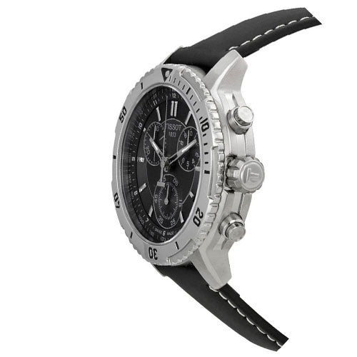 Tissot PRS 200 Chronograph Black DIal Watch For Men - T067.417.16.051.00 Buy Now By Tissot