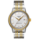 Tissot T Classic Carson Automatic White Dial Two Tone Steel Strap Watch for Men - T085.407.22.011.00 Buy Now By Tissot