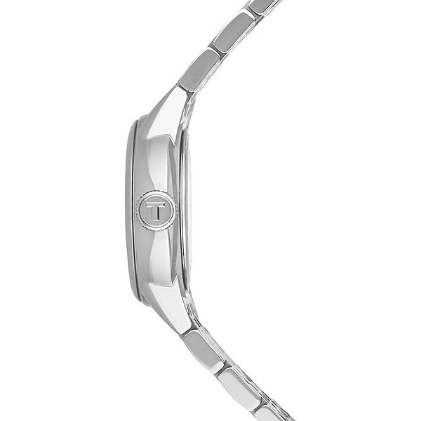 Tissot Carson Automatic Black Dial Silver Steel Strap Watch For Women - T085.207.11.051.00 Buy Now By Tissot