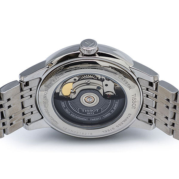 Tissot Classic Carson Powermatic 80 Black Dial Silver Steel Strap Watch For Men - T085.407.11.051.00 Buy Now By Tissot