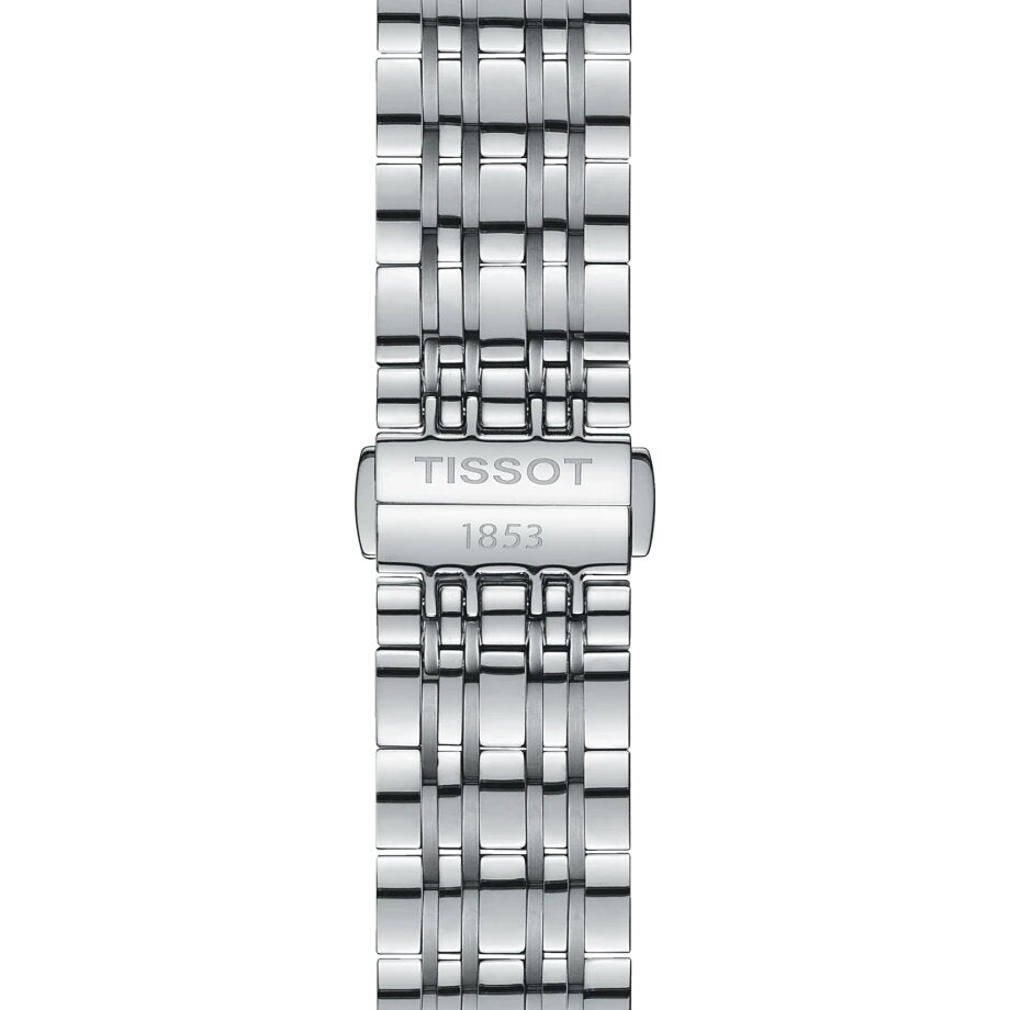 Tissot Classic Carson Powermatic 80 Black Dial Silver Steel Strap Watch For Men - T085.407.11.051.00 Buy Now By Tissot
