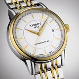 Tissot T Classic Carson Automatic White Dial Two Tone Steel Strap Watch for Men - T085.407.22.011.00 Buy Now By Tissot