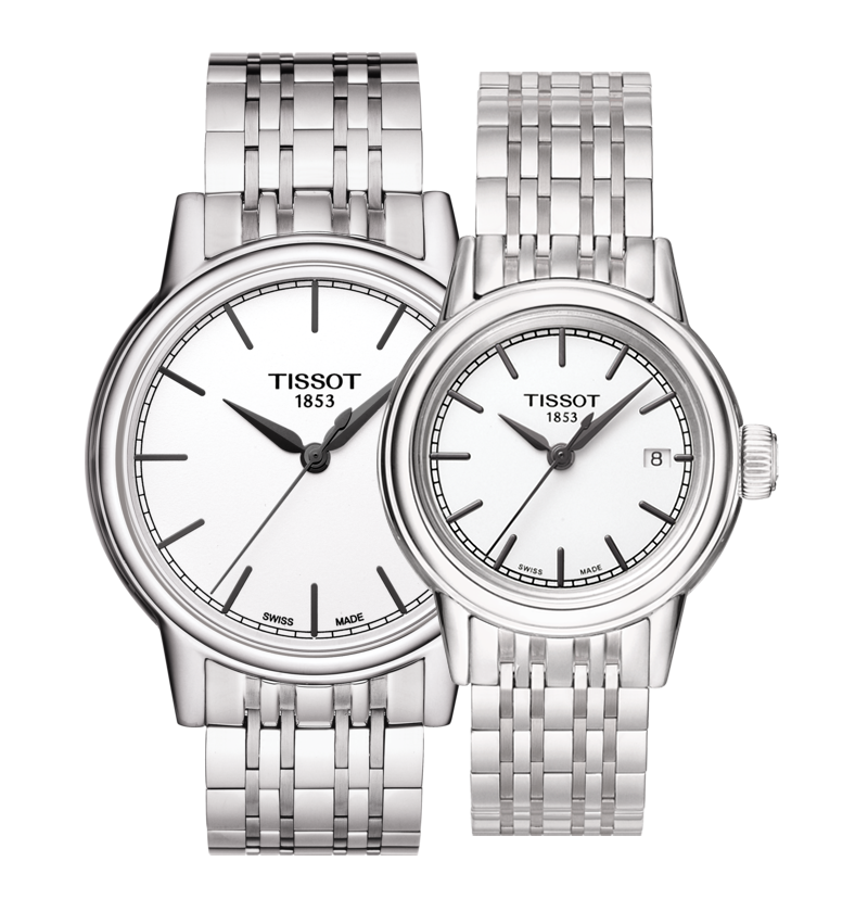 Tissot Carson Steel White Dial Silver Steel Strap Watch For Men - T085.410.11.011.00 Buy Now By Tissot