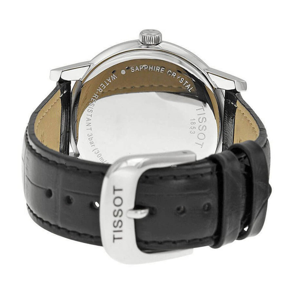 Tissot T Classic Carson White Dial Brown Leather Strap Watch For Women - T085.210.16.013.00 Buy Now By Tissot