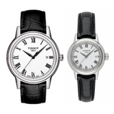 Tissot T Classic Carson White Dial Black Leather Strap Watch for Men - T085.410.16.013.00 Buy Now By Tissot