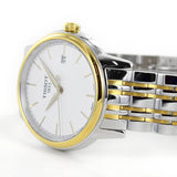 Tissot T Classic Carson Quartz White Dial Two Tone Steel Strap Watch for Men - T085.410.22.011.00 Buy Now By Tissot