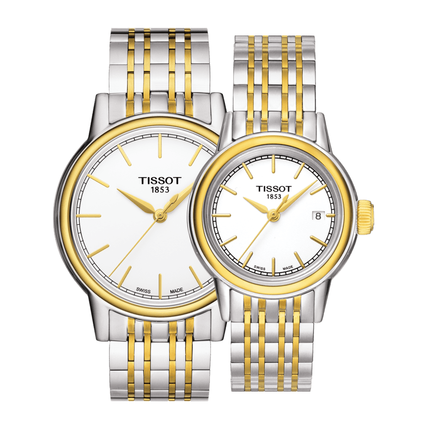 Tissot Carson Steel Lady White Dial Quartz Watch For Women - T085.210.22.011.00 Buy Now By Tissot