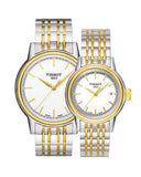 Tissot T Classic Carson Quartz White Dial Two Tone Steel Strap Watch for Men - T085.410.22.011.00 Buy Now By Tissot